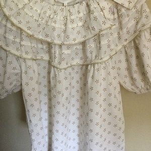 THE GREAT Sterling Top With Gold Stamp  Size 1